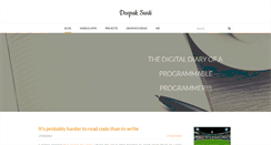 Desktop Screenshot of deepaksurti.com